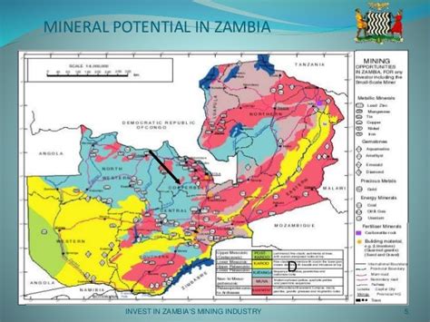 Zambia Mineral Map | Natural Resources of Zambia - wintechmobiles.com
