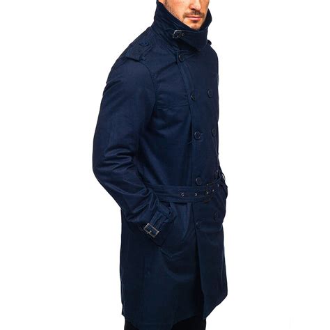 Zara Men's Navy Trench Coat Size S - eBay UK - balustradellc