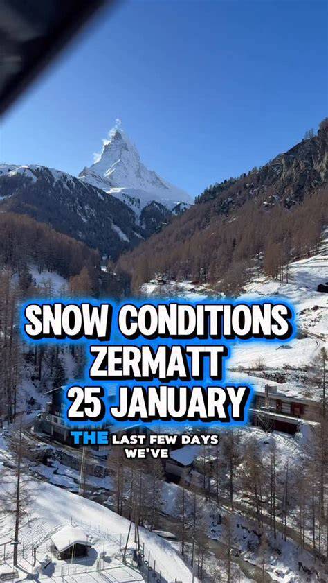 Zermatt Matterhorn Snow Forecast 2026 - balustradellc
