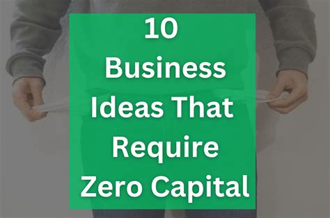 Zero Capital: Business Ideas You Can Launch Without … - balustradellc