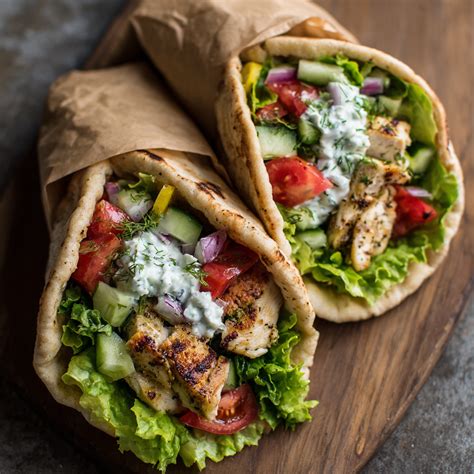 Zesty Greek Chicken Pita Wraps – Pinch Of Comfort - balustradellc