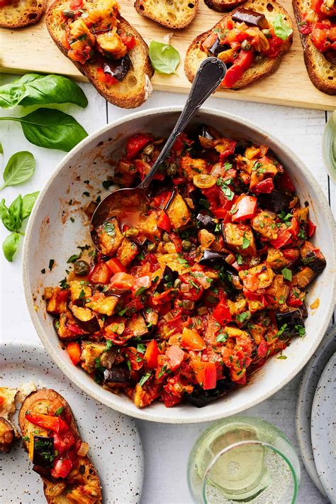 Zesty Sicilian Caponata With Balsamic Glaze | Recipe - balustradellc