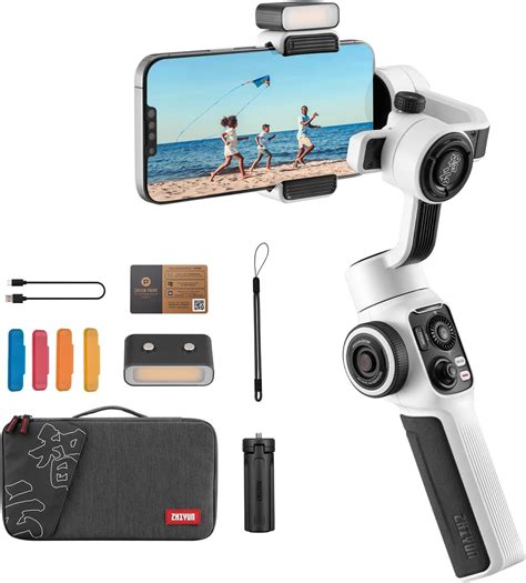 Zhiyun Smooth 5S AI Pro / Combo 3-Axis Smartphone Gimbal Stabilizer ... - balustradellc