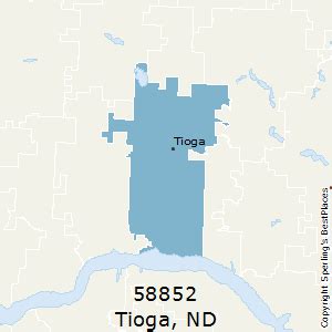 ZIP Code 58852 Map, Demographics, More for Tioga, ND