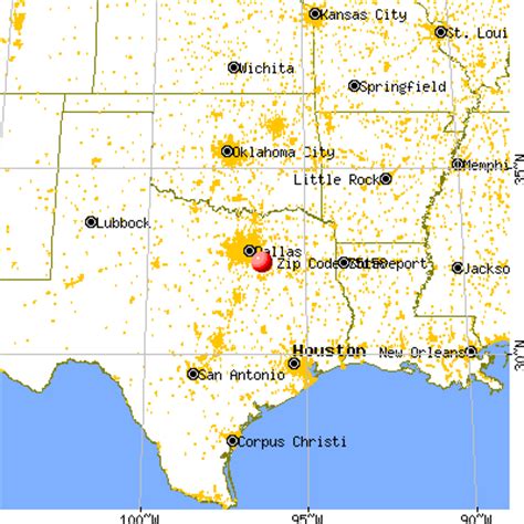 ZIP Code 75158 Map, Demographics, More for Scurry, TX