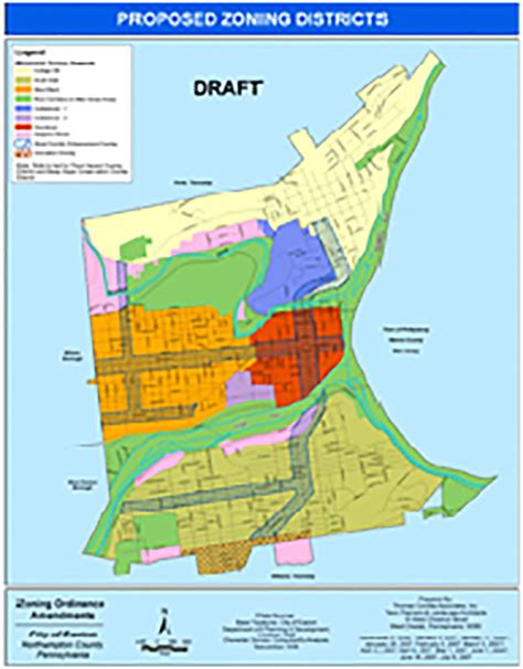 ZONING DISTRICT MAP - Easton PA