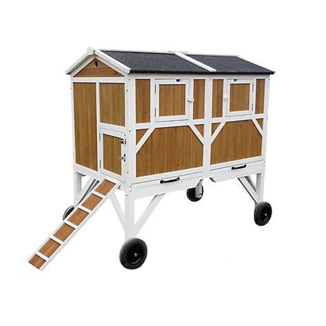 Zoovilla Free-Range Chicken Coop, 12 Chicken Capacity - raincitystudios.com