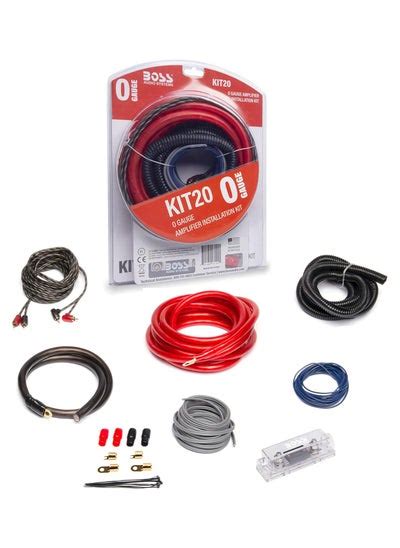 ZOOZ TSS KIT20 0 Gauge Amplifier Installation Wiring Kit - A Car ... - balustradellc