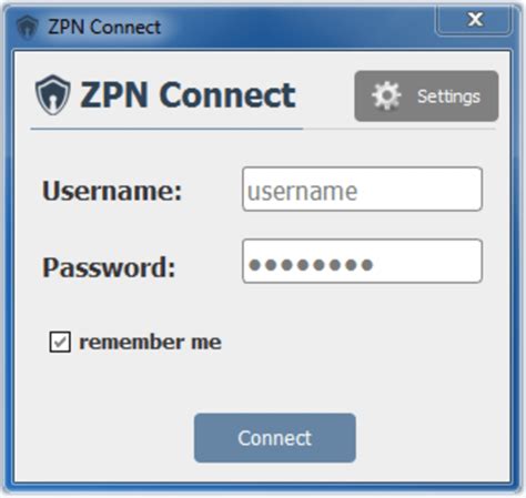 ZPN Connect for Windows