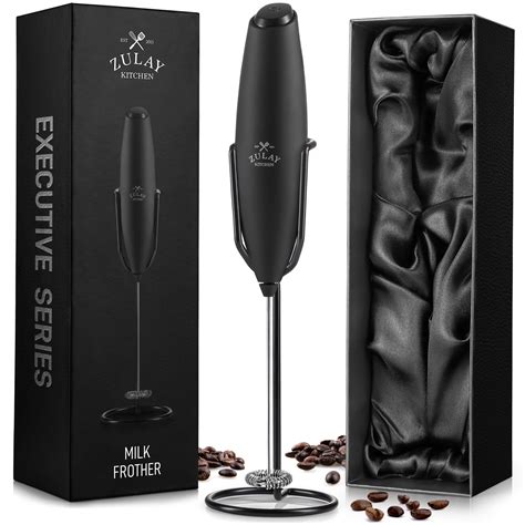 Zulay Kitchen Executive Series Milk Frother Wand - balustradellc