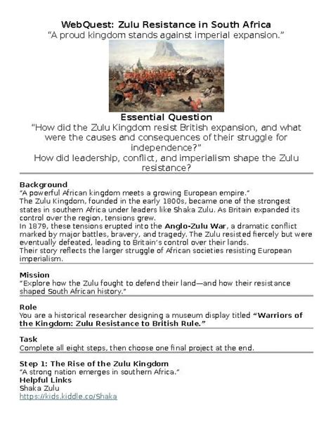 Zulu Resistance - wintechmobiles.com