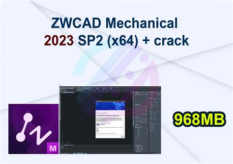 ZWCAD Mechanical 2023 With Crack (x64) 