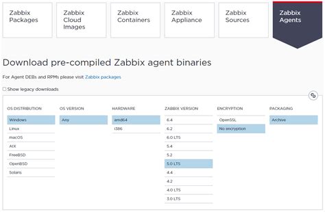 Zabbix agent.  For Zabbix agent 2, replace agentd with agent2 in the in...