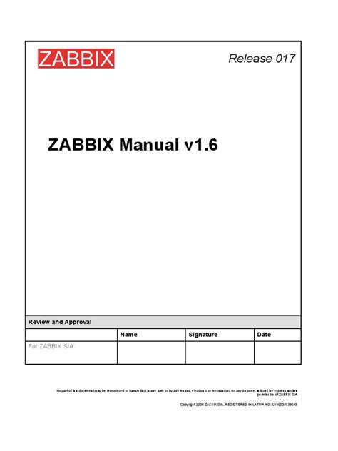 Zabbix manual.  - zabbix/docs/ZABBIX Manual v1.  ZABBIX is software that monito...