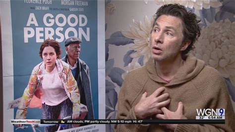 Zach Braff on staying behind the camera in latest film 'A Good Person'