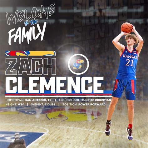 Posted on February 4, 2023. The Kansas Jayhawks are losing a role player in Zach Clemence with a knee injury for “some time”, according to head coach Bill Self. Self spoke to the media following Kansas’ loss to the Iowa State Cyclones 68-53 in Ames and provided the update on Clemence. Clemence does not start for the Jayhawks, but has been .... 