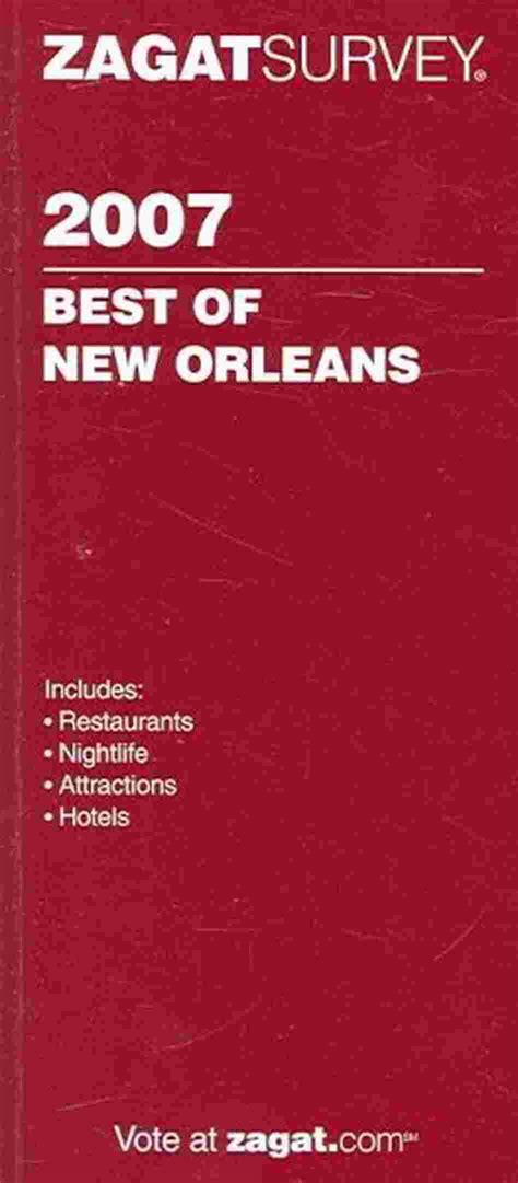 Zagat new orleans restaurants and nightlife zagat survey new orleans city guide. - Project risk analysis and management guide by john bartlett.
