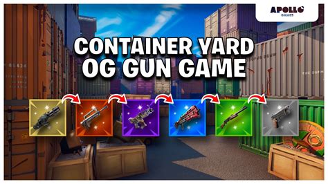 Zagraj na wyspie OG Container Yard Gun Game w Fortnite …