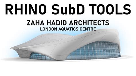 Zaha Hadid Architects - Rhino Tutorial - YouTube