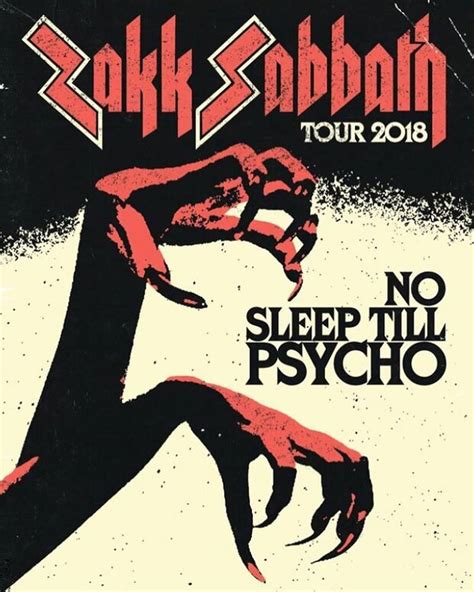 Zakk sabbath tour. Oct 4, 2023 · Zakk Sabbath are hitting the road next year on a full headlining tour. Guitarist Zakk Wylde’s tribute trio will play 31 shows on the stacked North American run. Very special guests for the trek will be The Native Howl. The tour kicks off on December 5, 2023 at Ace of Spades in Sacramento, California and wraps up on January 20, 2024 at The ... 