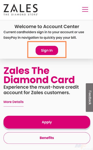 Pay your Zales The Diamond Card bill online, view your account balance, update your personal information, and more. Access your account securely with Comenity Capital Bank, part of Bread Financial, the leading provider of credit services for Zales customers.. 