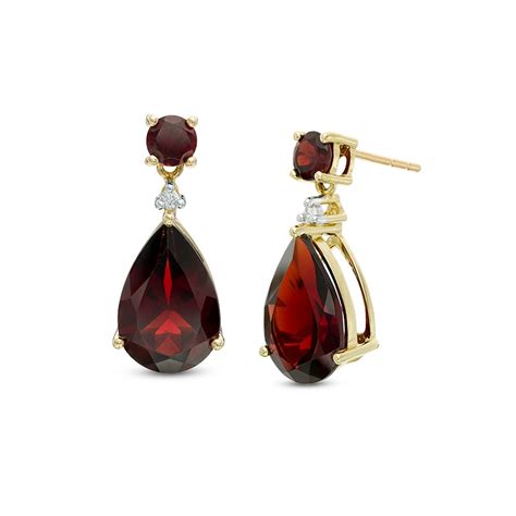 Garnet Cluster Heart Stud Earrings in 10K Gold. $279.30. Orig $399.00. View Other Financing Options. Protect Your Jewelry For Life 1 for $74.99. Enjoy lifetime service with a one-time purchase. Service Needed. Typical Cost 5. With This Plan. 