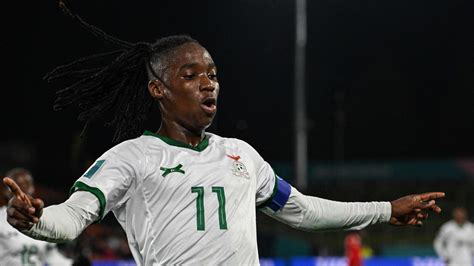 Zambia’s Barbra Banda scores the 1000th goal in Women’s World Cup history