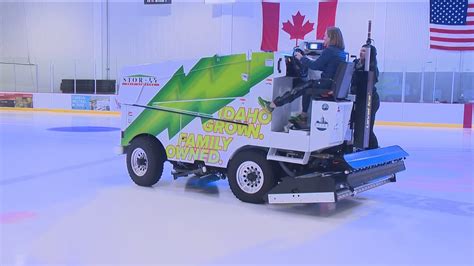 Zamboni price.  Please consult your local tractor We are managing four sheets...
