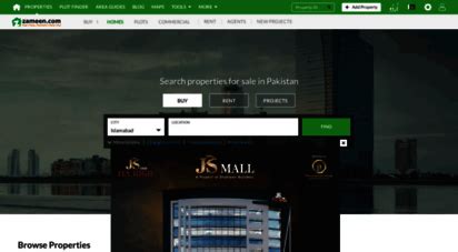 Zameen - Pakistan Property Real Estate - Sell Buy Rent Homes ...