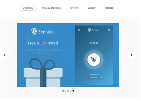 Free VPN ZenMate-Best VPN for Chrome. zenmate.com Featured. 54,542. Productivity 4,000,000+ users. ZenMate Free VPN is the best free VPN Chrome extension to hide your IP, Fast & Anonymous.... 