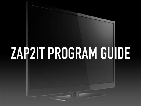Customize your TV listings with Zap2it My Show