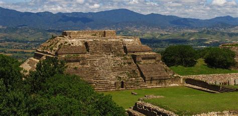 Monte Albán is a large archaeological site located near the