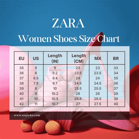 Zara Womens Size Chart