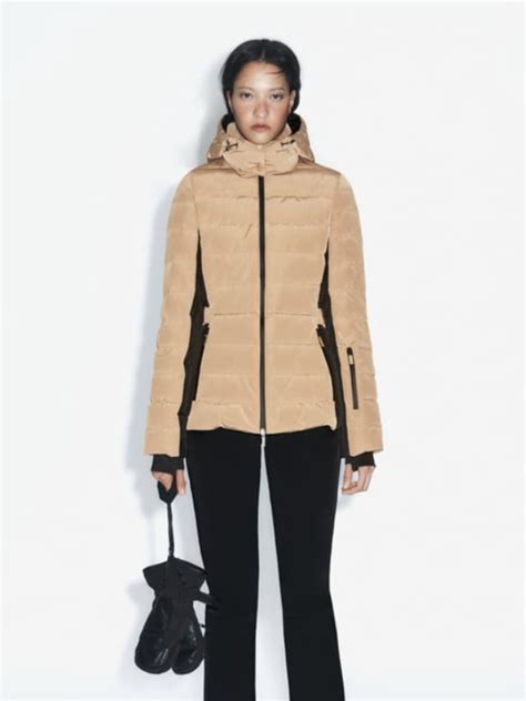 Zara ski collection.  Waterproof fabrics with termo-sealed zips and RECCO...