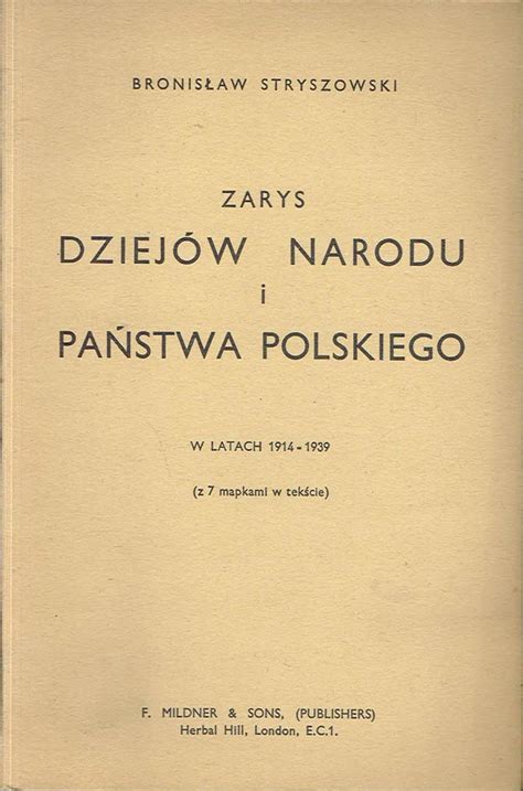 Zarys dziejów narodu i państwa polskiego w latach 1914 1939. - Allyn and bacon guide to writing fiu.