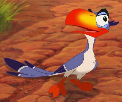 Zazu lion king. Community content is available under CC-BY-SA unless otherwise noted. "Zazu's Off-by-One Day" is the second segment of the sixth episode of Season 2 of The Lion King's Timon & Pumbaa, and the sixty-second episode of the series overall. It premiered on September 23, 1996 on the syndicated Disney Afternoon block, alongside "Wide Awake in … 