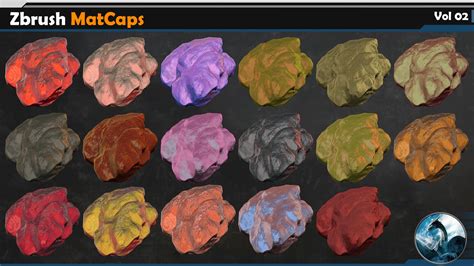 Zbrush matcaps