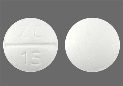Pill with imprint ZC 81 is White, Round and has been identified a