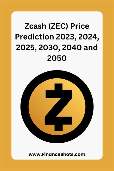 Zcash Price Prediction 2030