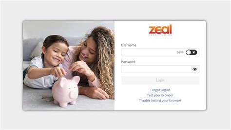 Simply connect directly to your account (s) using a Sign-On ID and Password (not member number and PIN). Zeal’s Online Banking is private, secure, easy-to-use, and best of all — free. Plus, you can even access Online Banking through our Mobile App. You get additional options (and ease).