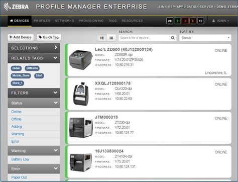 Zebra administrator tools.  Explore Zebra’s printer software to integrate, manage and monitor p...