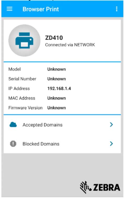 Zebra app download.  Zebra Print allows Android users to print PDFs, images and othe...