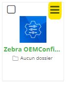 Zebra device manager.  OEMConfig works with Zebra's Mobility Extensions Zebra D...