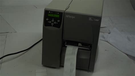 Zebra stripe s4m label printer manual. - Guide to biometrics for large scale systems.