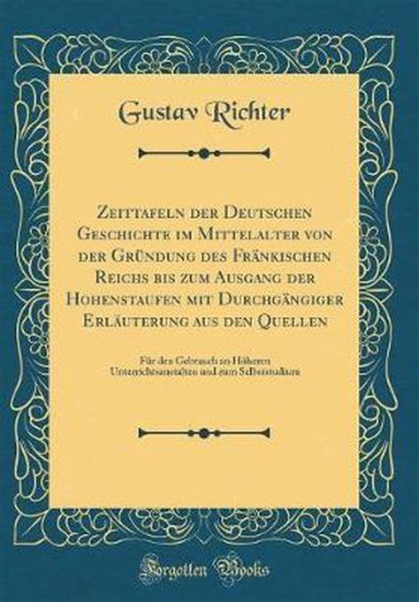 Zeittafeln der deutschen geschichte im mittelalter. - Crystal set handbook volume 3 of xtal set revi.