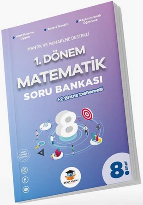 Zeka Küpü 8. Sınıf Matematik 1. Dönem Soru Bankası Zeka Küpü .
