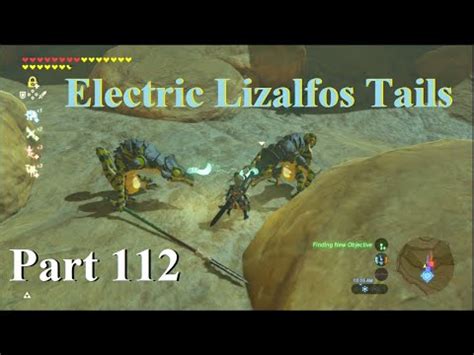 Zelda - BOTW - Needs twenty Electric Lizalfos tails (for Rubber Armor …