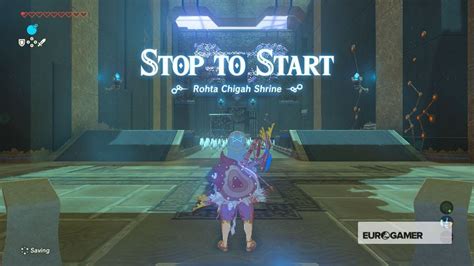 Zelda - Rohta Chigah and Stop To Start solution in Breath of the …