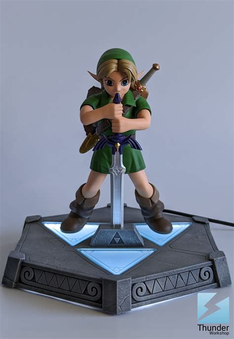 Zelda Ocarina Of Time Young Link 3D PRINTABLE STATUE 3D Print Model