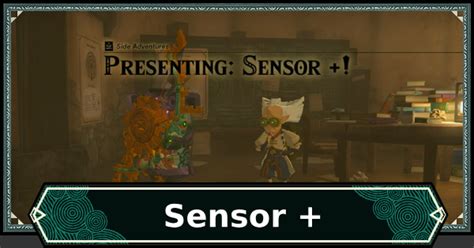 Zelda TOTK Sensor How to Get and Upgrade to Sensor